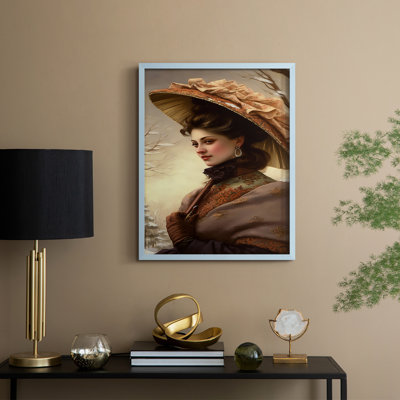 Reproduction encadrée WOMEN Series CMLxxxi - bois massif