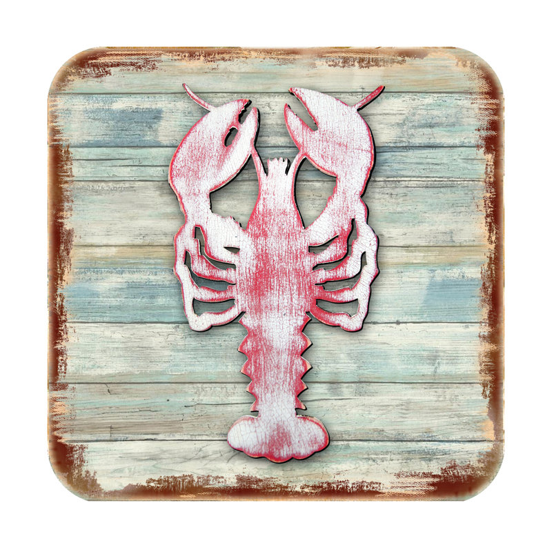 Sous-verre homard