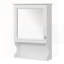 Armoire de rangement murale avec miroir, solution de rangement compacte et élégante avec porte-1571983569