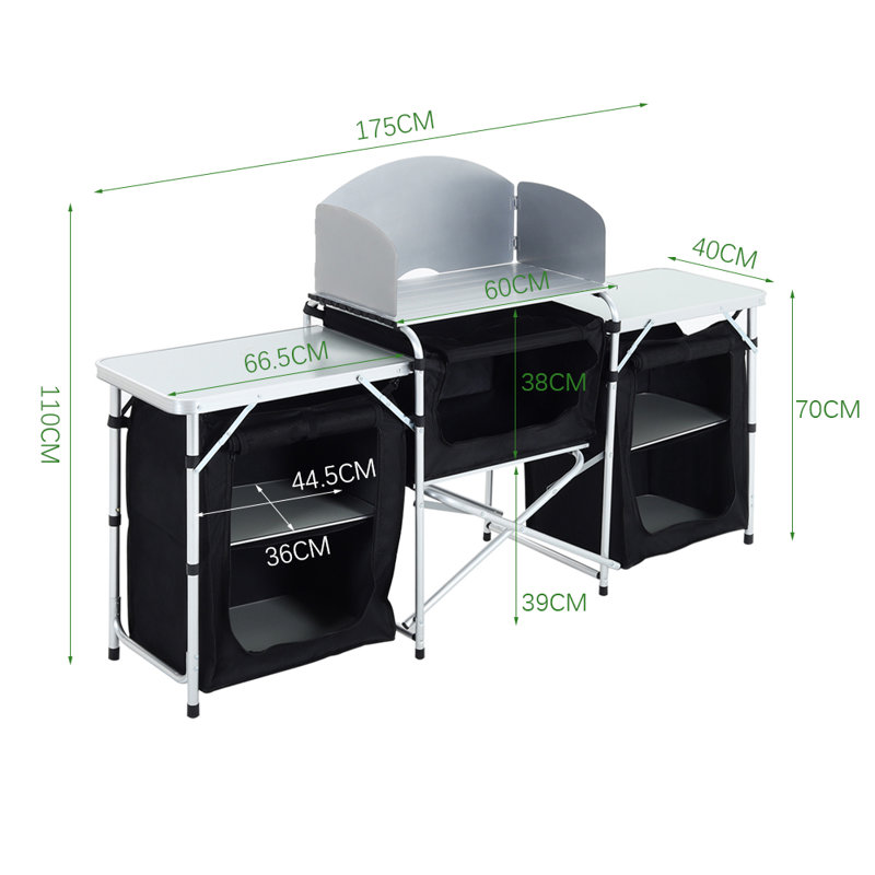 Dakota Fields 175cm Outdoor Kitchen