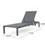 Chaise longue d'extérieur, chaise longue Kd Patio, chaise longue grise résistante aux intempéries, ensemble de 2-1745848618-1745848611-1745848613