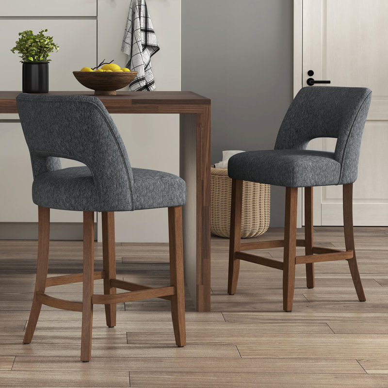Tabouret de bar Bisto, Bleu