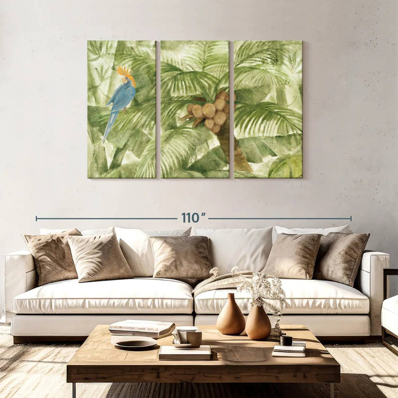 Auvent tropical Alvord I - vert, H 48 po x l 74 po