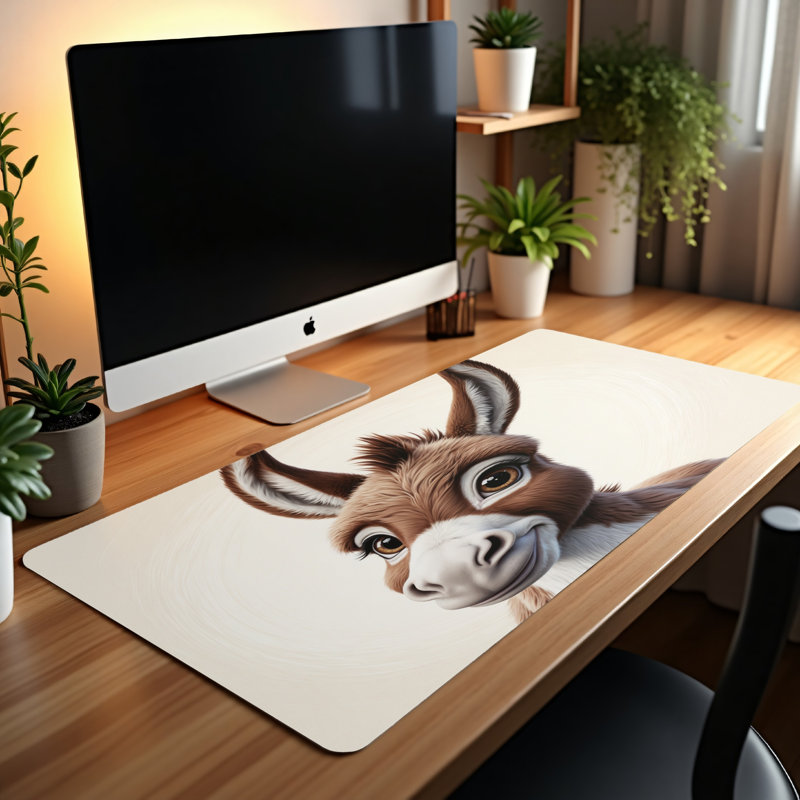 Polyester Desk Pad, 23.6x13.8