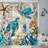 Ocean Shower Curtain With Hooks