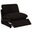 Canapé modulaire inclinable électrique brun chocolat 6 pièces Orton-1693155743