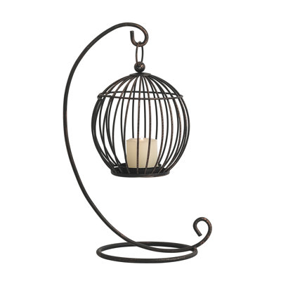 11'' H Metal Tabletop Lantern
