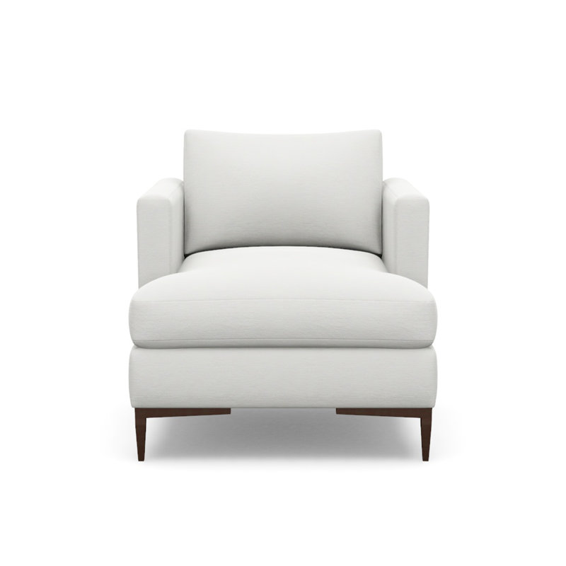 Aiden Accent Chair, Antique Bronze, Page Snow (Performance fabric) 1355-91