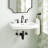 Pennfield 24" Vitreous China Wall-Mounted Bathroom Sink with Overflow and 3 Faucet Holes-105356388