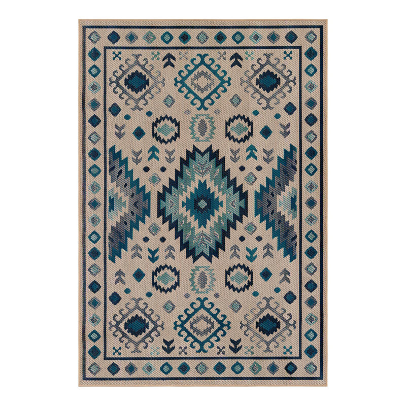 Tapis intérieur / extérieur Marlenia Marlenia, Rectangle 5 pi 3 po x 8 pi