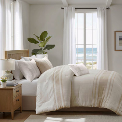 Ensemble d'édredon en jacquard de coton grand pour 6 pièces 6 pièces