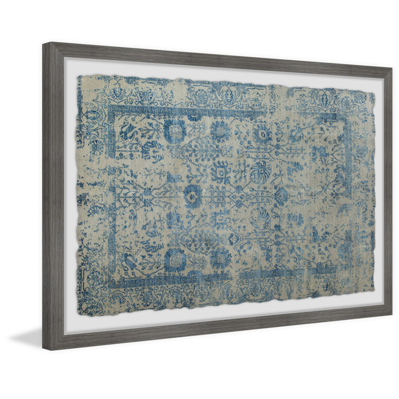 « délavé pattern »-cadre photo imprimé sur papier, H 20 po x l 30 po