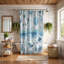 Rideau de douche 1 pièce Dhara Aqua Whirl-251242419
