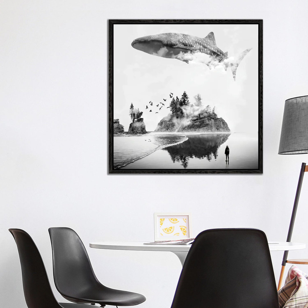 Whale Shark Island by David Loblaw - Print on Canvas