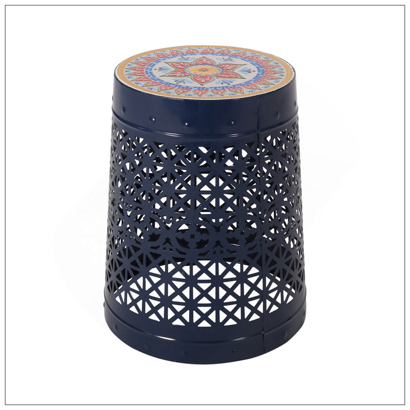 CRANBROOK SIDE TABLE, Dark Blue