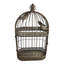 Rusty Garden Wall Mirror Bird Cage-871332859