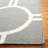 Rodgers Hand Woven Flat Weave Wool/Cotton Geometric Rug in Gray/Ivory-35451646