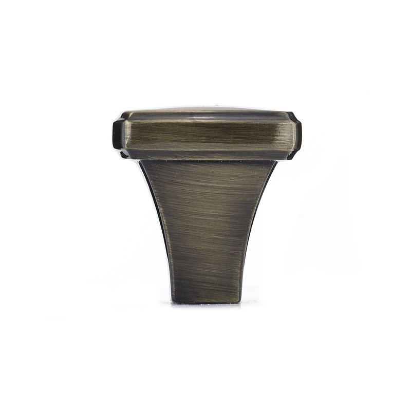 Expression Square Knob, Antique English