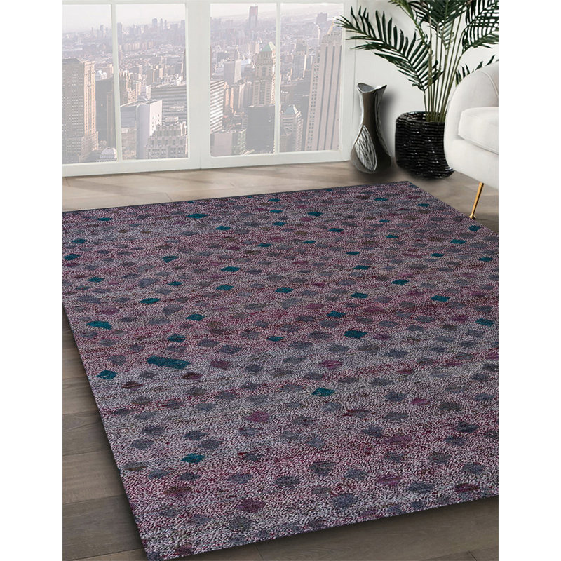 Abstract Indoor Rug, Square 7'