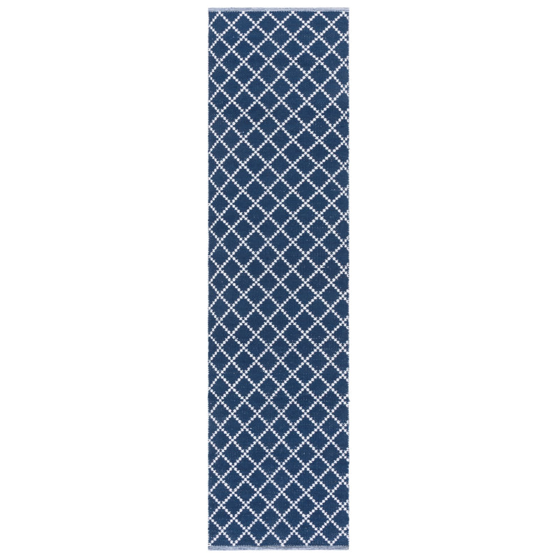 Tapis en coton tissé à plat Breckenridge, Tapis de couloir 2 pi 3 po x 9 pi