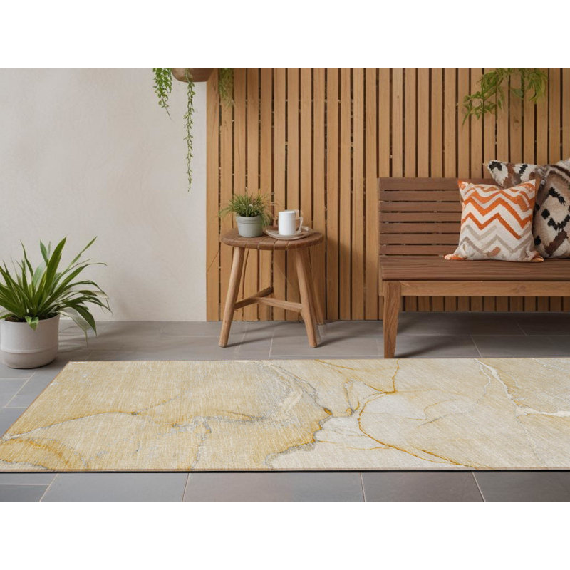 Tapis de couloir beige beige