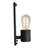 Steel Flush Mounted Sconce
