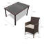 Ahmid 6 Seater Dining Set with Cushions-1587989917-1587989922