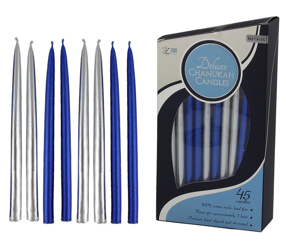 Handmade Hanukkah Candles