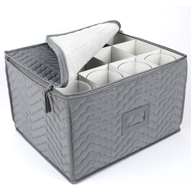 Cardboard Stemware Storage