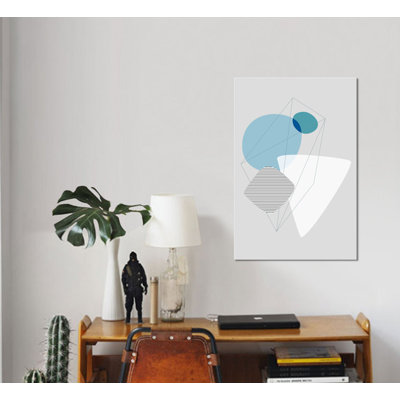 Graphic CXXXIII Graphic Art Print on Canvas