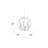 Warwickshire 6 - Light Dimmable Globe Chandelier
