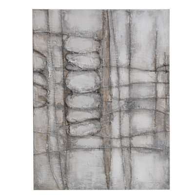 Abstract - Wrapped Canvas Painting