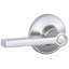 Solstice Privacy Door Lever with Rosette-35559155