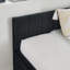 Canapé-lit et lit de jour capitonné en velours capitonné 3 en 1 - 2 tiroirs de rangement, dossier / accoudoirs ergonomiques, capacité de 300 lb pour le salon / la chambre / le bureau-203789905