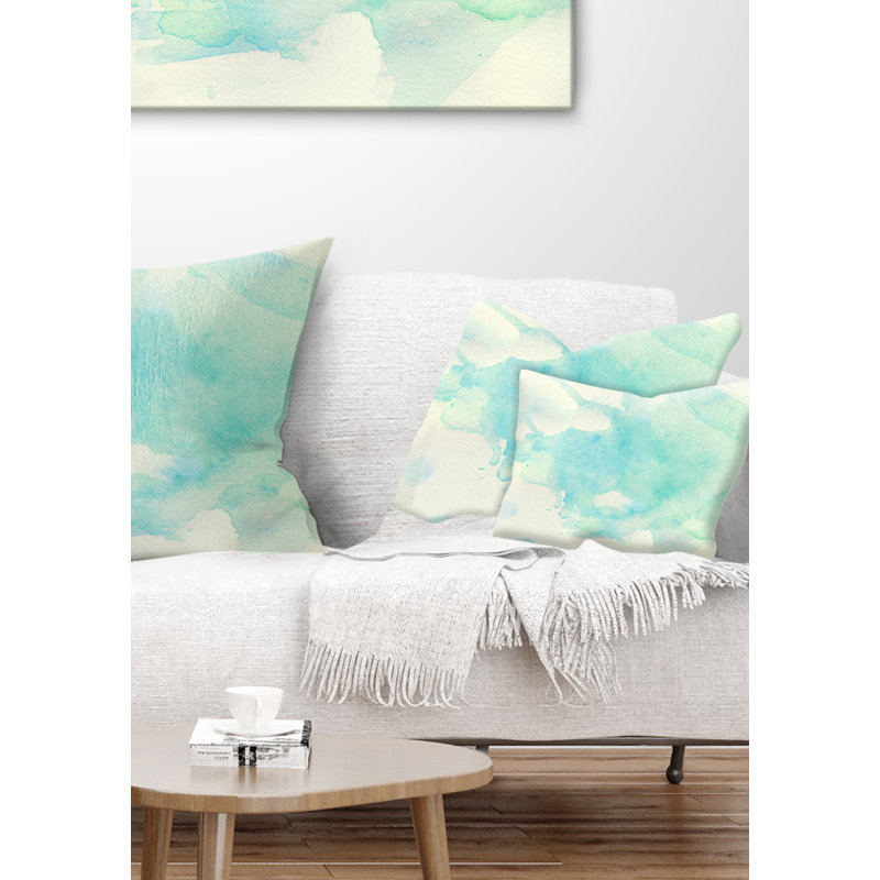Stain of Imagination - Coussin imprimé abstrait