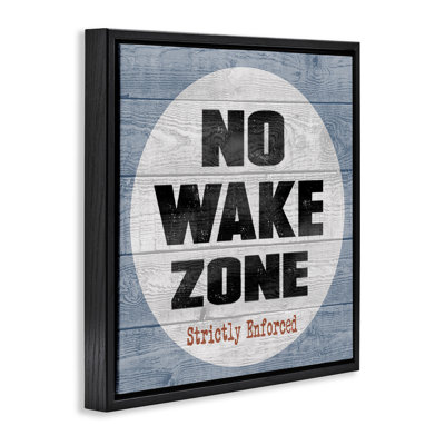 Planches de plage No Wake Zone