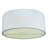 Cilindro Fabric Flush Mount