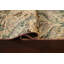 Tapis oriental abstrait à motif de teinture végétale noué à la main 8 pi x 10 pi 1 po