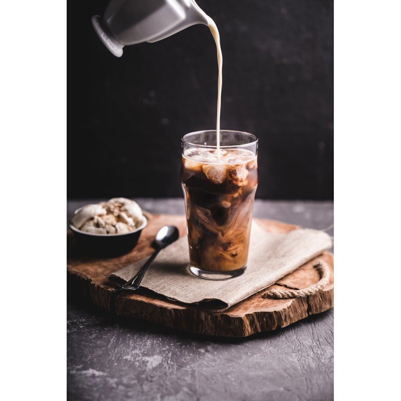 Preparation Of Iced Coffee by Tomasz Banaczek - Wrapped Canvas Print, 46cm H x 30cm W x 3.8cm D