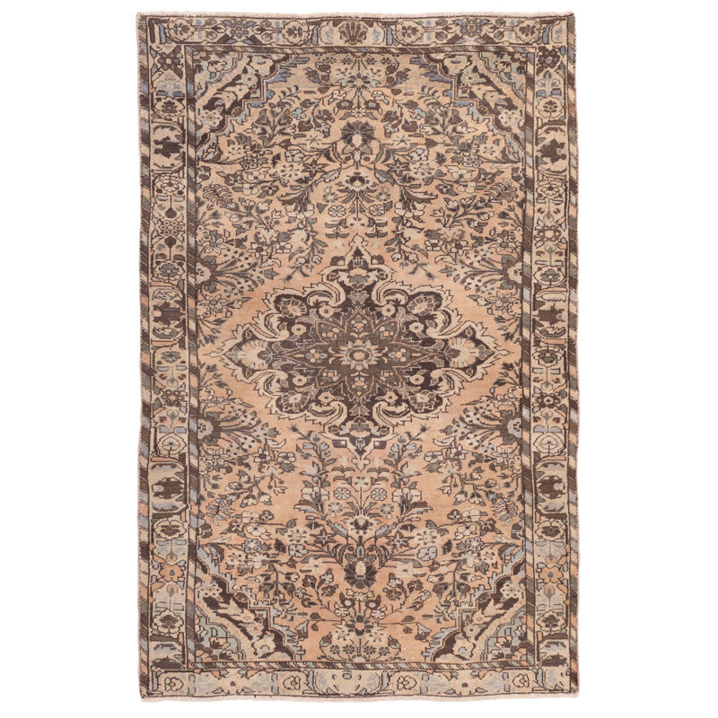 Tapis cuivre antique Antalya 4 pi 2 po x 6 pi 8 po