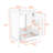 Space-Saving Bathroom Vanity with Durable Wood Frame-1205051106