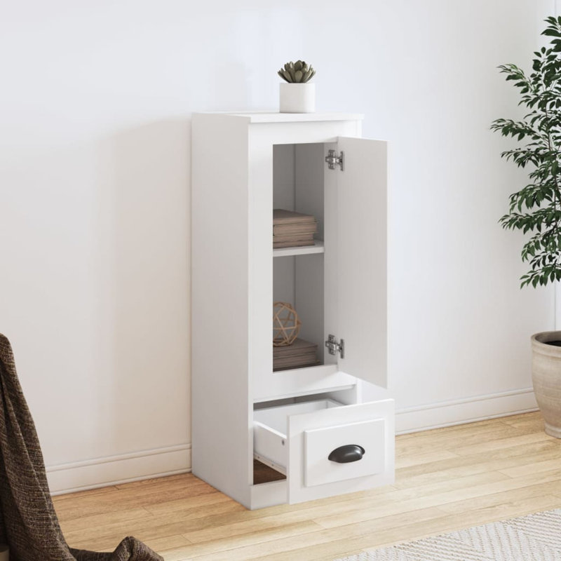 Storage Cabinet, White