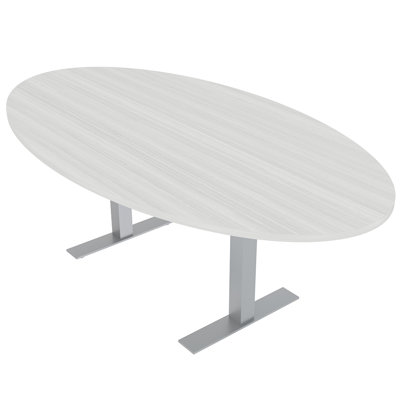 Conference Table with T-Shaped Bases