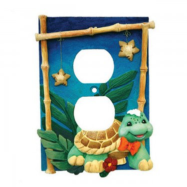 Zootles Animals 1 - Gang Duplex Outlet Standard Wall Plate