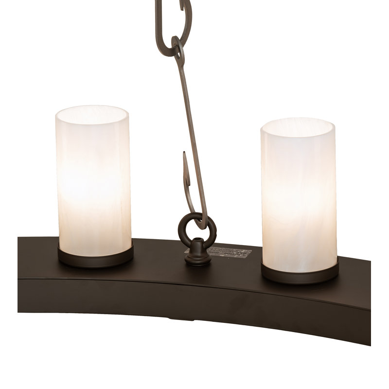 Rustic Lodge 20 - Light LED Chandelier