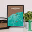 Havana City Map - No Frame Print-498902197