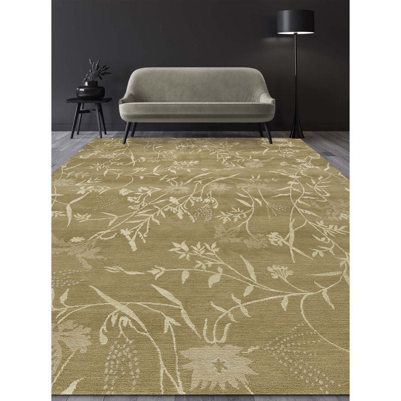 Floral Area Rug, Rectangle 8' x 10'