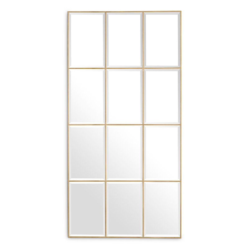 Miroir pleine grandeur Kravis, Laiton