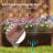 Trellis Raised Garden Planter Box, Oxygenating For Plants, 29.5"X13.25"X53.25", Brown Veggie With Trellis, 28.25"X10.75"X10.5" Inner, Brown, 29.5"X13.25"X53.25