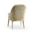 Water 19'' H Fabric Upholstered Oak Armchair